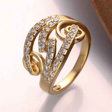 jewerly anillos 18k gp crystal red party wedding rings girl jewelry rings 70 J4U66
