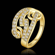 jewerly anillos 18k gp crystal red party wedding rings girl jewelry rings 70 J4U66
