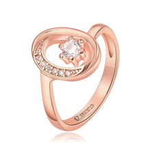 jewerly anillos 18k gp crystal in circle party wedding rings girl jewelry rings 7 J4U66