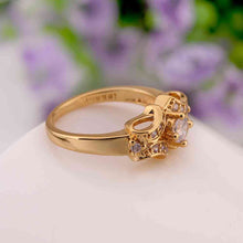 jewerly anillos 18k gp cudsd 18k color party wedding rings girl jewelry rings 53 J4U66