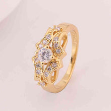 jewerly anillos 18k gp cudsd 18k color party wedding rings girl jewelry rings 53 J4U66