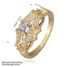 jewerly anillos 18k gp cudsd 18k color party wedding rings girl jewelry rings 53 J4U66