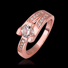 jewerly anillos 18k gp cuxi rose color party wedding rings girl jewelry rings 5 J4U66
