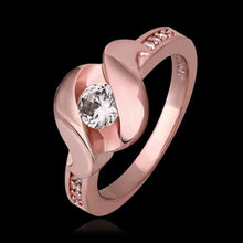 jewerly anillos 18k gp sssd rose color party wedding rings girl jewelry rings 570 J4U66