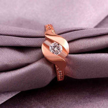 jewerly anillos 18k gp sssd rose color party wedding rings girl jewelry rings 570 J4U66