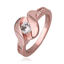 jewerly anillos 18k gp sssd rose color party wedding rings girl jewelry rings 570 J4U66