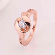 jewerly anillos 18k gp sssd rose color party wedding rings girl jewelry rings 570 J4U66