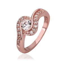 jewerly anillos 18k gp sssdes rose color party wedding rings girl jewelry rings 5 J4U66