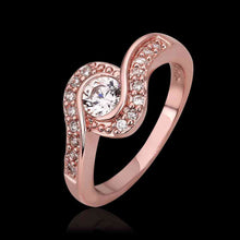 jewerly anillos 18k gp sssdes rose color party wedding rings girl jewelry rings 5 J4U66