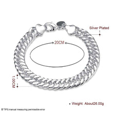 silver plated jewelry bracelet fine bracelet smth102 J4U66