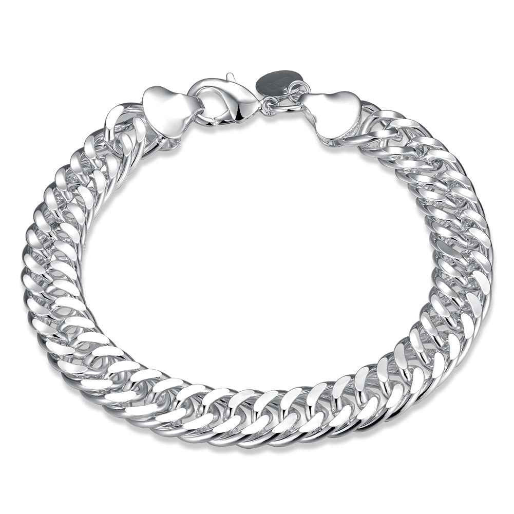 silver plated jewelry bracelet fine bracelet smth102 J4U66