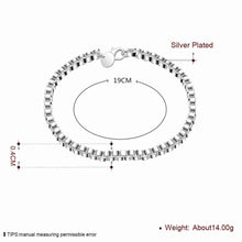 silver plated jewelry bracelet fine bracelet smth172 J4U66