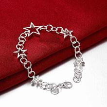 silver plated jewelry bracelet fine bracelet smth17 J4U66