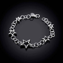 silver plated jewelry bracelet fine bracelet smth17 J4U66