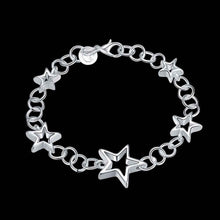 silver plated jewelry bracelet fine bracelet smth17 J4U66