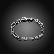 silver plated jewelry bracelet fine bracelet smth14 J4U66