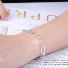 silver plated jewelry bracelet fine bracelet smth14 J4U66