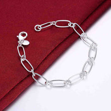 silver plated jewelry bracelet fine bracelet smth14 J4U66