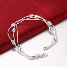 silver plated jewelry bracelet fine bracelet smth23 J4U66