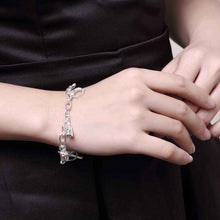 silver plated jewelry bracelet fine charming bracelet smth074 J4U66