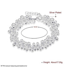 silver plated jewelry bracelet fine grape bracelet smth232 J4U66