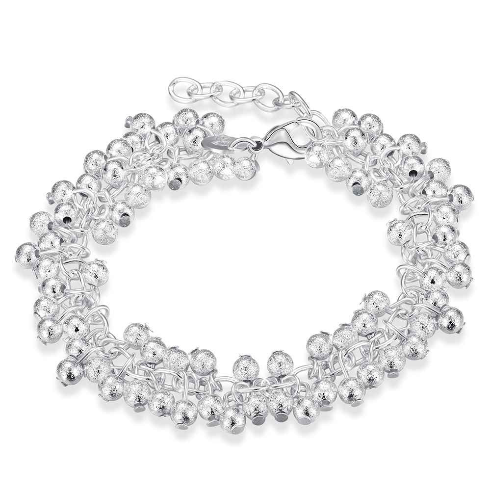 silver plated jewelry bracelet fine grape bracelet smth232 J4U66