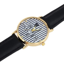 4 Colors Fashion Leather strap Anchor GENEVA Watches Women Dress Watches J4U66