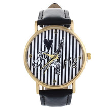 4 Colors Fashion Leather strap Anchor GENEVA Watches Women Dress Watches J4U66