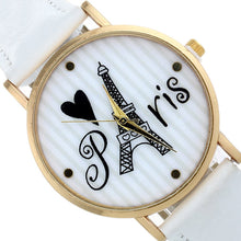 4 Colors Fashion Leather strap Anchor GENEVA Watches Women Dress Watches J4U66