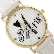 4 Colors Fashion Leather strap Anchor GENEVA Watches Women Dress Watches J4U66