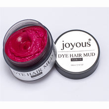 Joyous One-time Dye Hair Easy Remover Hair Coloring Spray DIY Temporary Mud Cream Men's Hair Dye For Men J4U66