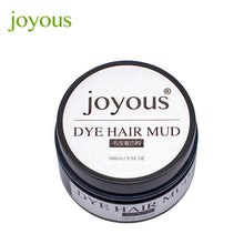 Joyous One-time Dye Hair Easy Remover Hair Coloring Spray DIY Temporary Mud Cream Men's Hair Dye For Men J4U66