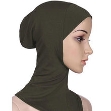 Full Cover Inner Muslim Cotton Hijab Cap Islamic Head Wear Hat  J4U66