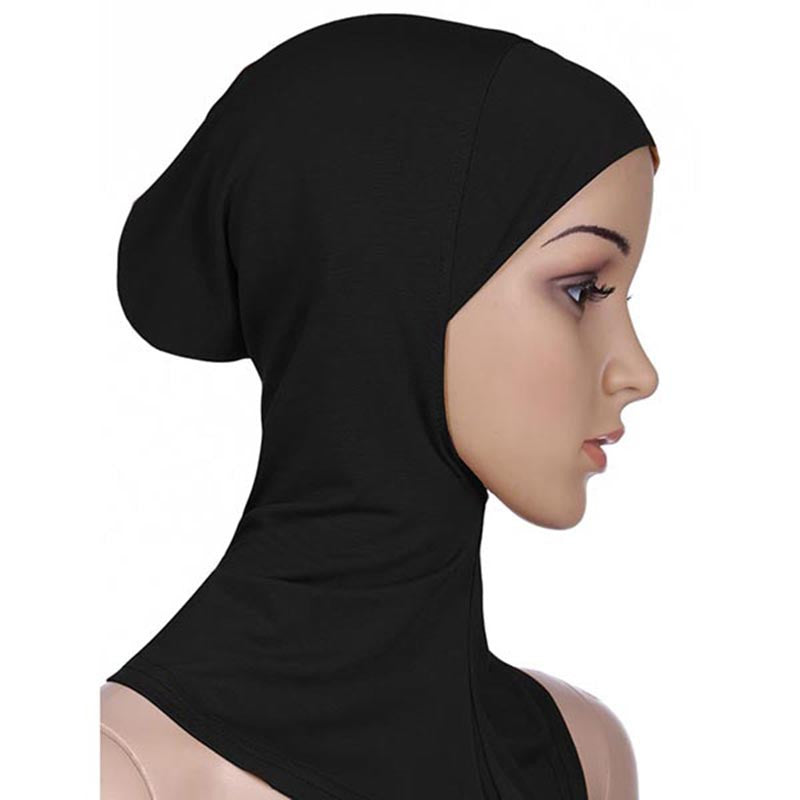 Full Cover Inner Muslim Cotton Hijab Cap Islamic Head Wear Hat  J4U66