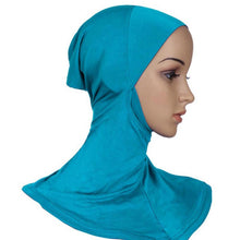 Full Cover Plain Hat Cap Headwear Inner Neck Chest Bonnet Hijab Underscarf New PY3 J4U66