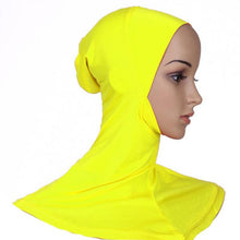 Full Cover Plain Hat Cap Headwear Inner Neck Chest Bonnet Hijab Underscarf New PY3 J4U66