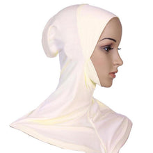 Full Cover Plain Hat Cap Headwear Inner Neck Chest Bonnet Hijab Underscarf New PY3 J4U66