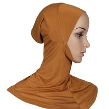 Full Cover Plain Hat Cap Headwear Inner Neck Chest Bonnet Hijab Underscarf New PY3 J4U66