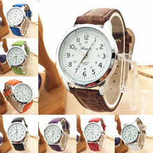 Brand Watches Elegant Analog Luxury Sports Leather Strap Quartz Mens Wrist Watch Quartz-Watch Womens Wrist Watch lady watches J4U66