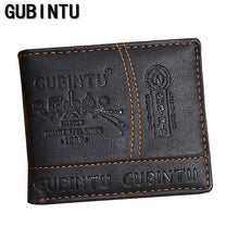 PU Leather Wallet Men Famous Brand Coin Purse Wallets Paris Leather With Coin Pocket Bifold Wallet Purse Cartera Hombre J4U66