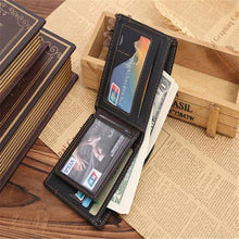 PU Leather Wallet Men Famous Brand Coin Purse Wallets Paris Leather With Coin Pocket Bifold Wallet Purse Cartera Hombre J4U66