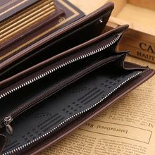 men wallets Luxury Retro mens walletleather purse card cash receipt holder organizer bifold Zipper wallet purse J4U66