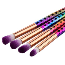 10pc Make Up Foundation Eyebrow Eyeliner Blush Cosmetic Concealer Brushes Professional Foundation Powder Brush Kit Set J4U66