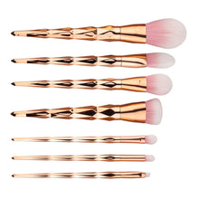 7pc Make Up Foundation Eyebrow Eyeliner Blush Cosmetic Concealer Brushes Professional Foundation Powder Brush Kit Set J4U66
