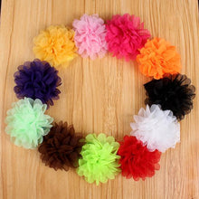 Girl Baby Ruffle Flower Lace Hairband Elastic Headband Baby BlackHair Band Headdress  J4U66