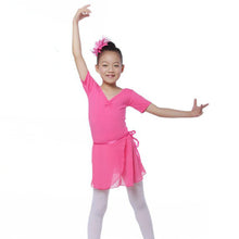 Girl Kids Ballet Dance Costumes Cotton Lycra Gymnastics Skating Clothes Leotards J4U66