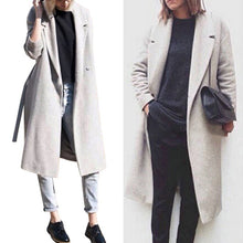 Girl Full Length Long Loose Trench Warm Military Coat Outwear J4U66