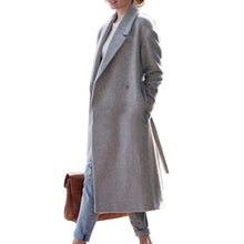 Girl Full Length Long Loose Trench Warm Military Coat Outwear J4U66