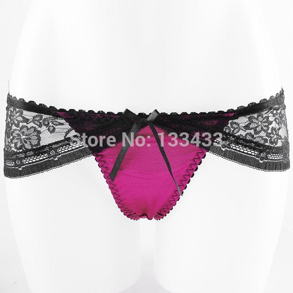 girl women sexy g-string thong lace briefs t pant panties underwear knickers J4U66