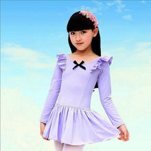 Girls 2-6 Years Kids Leotard Ballet Dance Dress Gymnastics Party Dancewear Costume 3 Colors J4U66